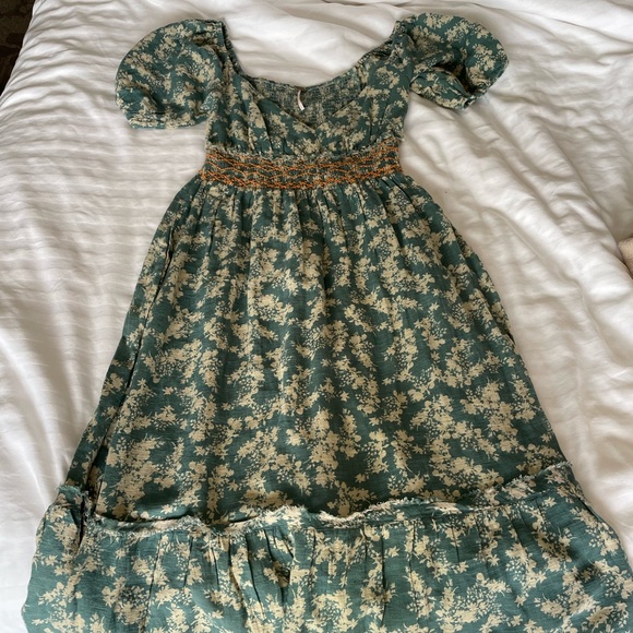 SOLD - Free People Ellie Floral Dress Small - Picture 5 of 8